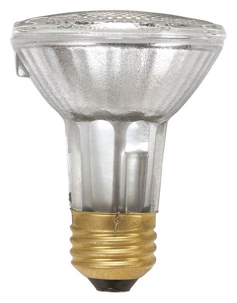 PHILIPS Halogen Bulb, PAR20, Medium Screw (E26), Lumens 480 lm, Standard Bulb Type, Watts 39 W ...