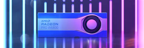 AMD Radeon PRO W6800, Radeon Pro W6600 & Radeon Pro W6600M RDNA 2 Workstation Graphics Cards ...