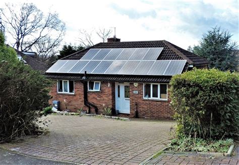 Bungalow with solar panels, Gorselands © Patrick Roper cc-by-sa/2.0 ...