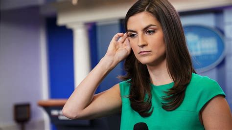 CNN's Kaitlan Collins spars with Trump after video shows her removing mask in WH briefing room ...