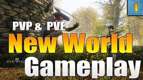 Amazon's New World MMO Gameplay! PVP Gameplay & PVE Gameplay in New ...