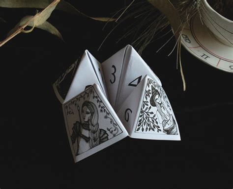 Printable Fortune Teller Origami Halloween Party Decor. - Etsy