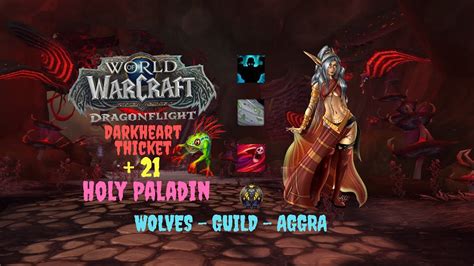 Wow +21 Darkheart Thicket Mythic Plus Holy Pala - YouTube