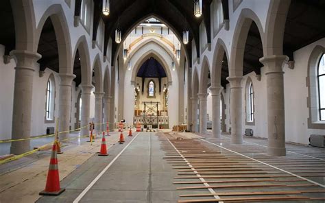 Chapel Sub Flooring Begins | Christ the King Chapel