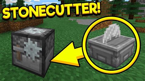 How to Make and Use Stonecutter Minecraft