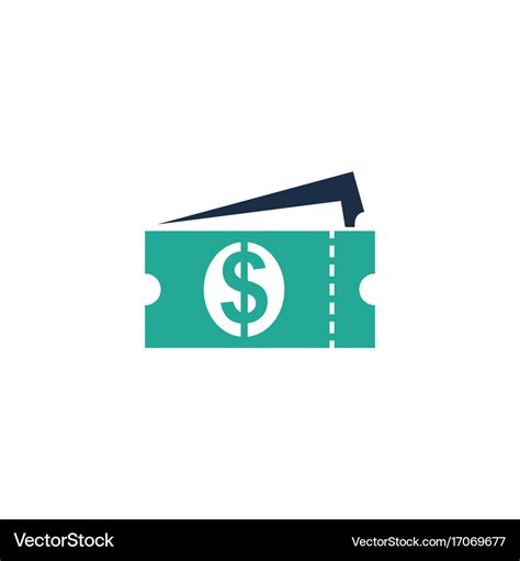 Coupon dollar logo Royalty Free Vector Image - VectorStock