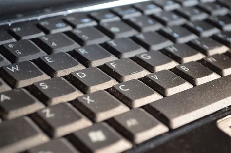 Dusty Keyboard Free Stock Photo - Public Domain Pictures