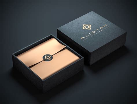Luxury Box Mockup ALIQYAN Packaging Design | Luxury packaging design, Luxury box design, Luxury ...