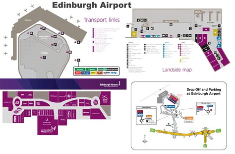 Edinburgh airport map