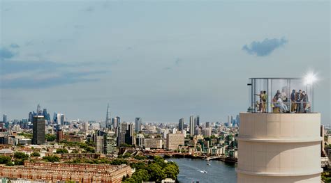 Pre-booking for Battersea Power Station’s chimney lift visitor attraction