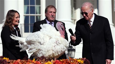 Biden pardons Thanksgiving turkeys: 'No ballot stuffing, no fowl play ...