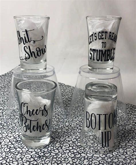 Funny Shot Glasses, Fun Wine Glasses, Painted Wine Glasses, Shot Glass ...