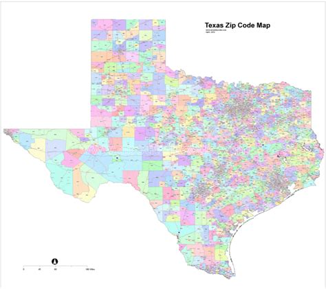 Texas Zip Code Maps - Maps Fact