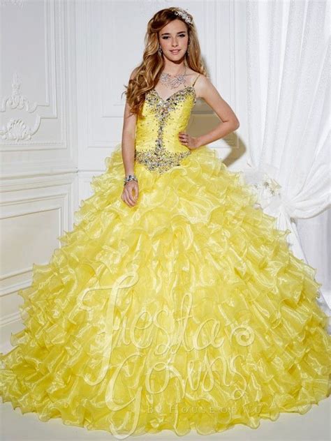 ¡Echa un vistazo a estos espectaculares vestidos de Quinceañera de color amarillo! - Quinceanera ...