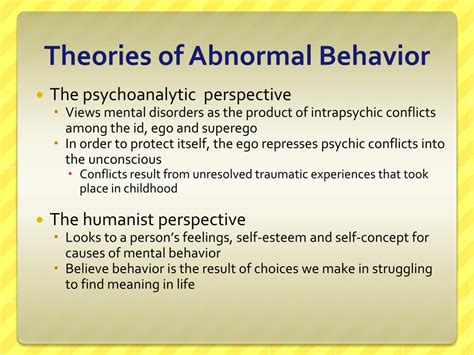 PPT - Abnormal Psychology PowerPoint Presentation, free download - ID ...