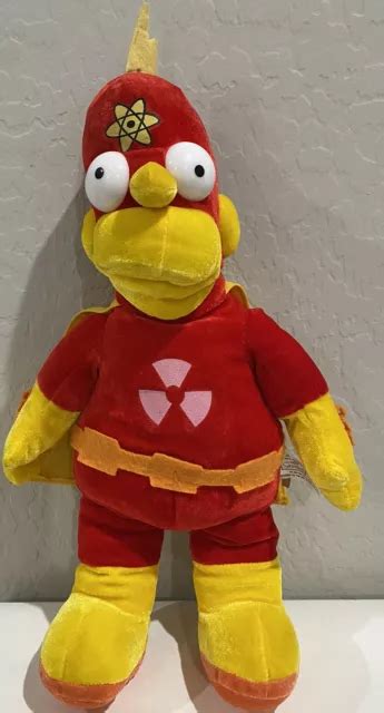 NANCO 20TH CENTURY Fox Plush Homer Simpson Radioactive Man 18" Stuffed Doll $12.96 - PicClick