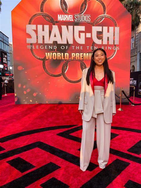 Awkwafina || World Premiere Shang-Chi and the Legend of the Ten Rings ...