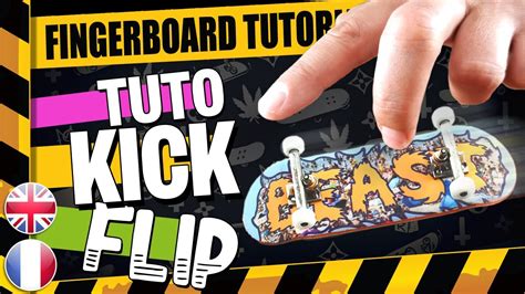 [ENG/FR] LE TUTO KICKFLIP EN 6 MIN EN FINGERBOARD / KICKFLIP TUTORIAL ...