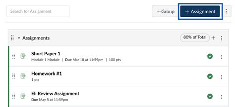 Types of Assignments in Canvas – UCSB Support Desk Collaboration