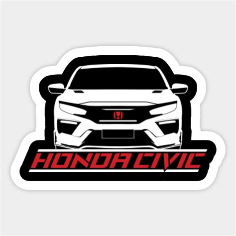 Honda Civic FC Design1 - Civic - Sticker | TeePublic