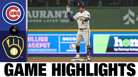 Cubs vs. Brewers Game Highlights (4/12/21) | MLB Highlights - YouTube