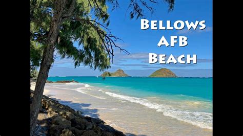 Bellows AFB Beach in 4K - Oahu - YouTube