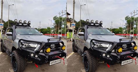 Heavily modified Toyota Hilux truck looks brute - Techno Blender