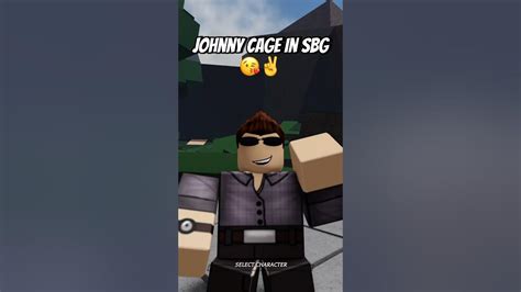 Johnny Cage In | Roblox Strongest Battlegrounds - YouTube