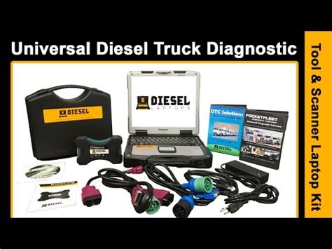 Universal Diesel Truck Diagnostic Tool & Scanner Laptop Kit Product Overview – Kansas City ...