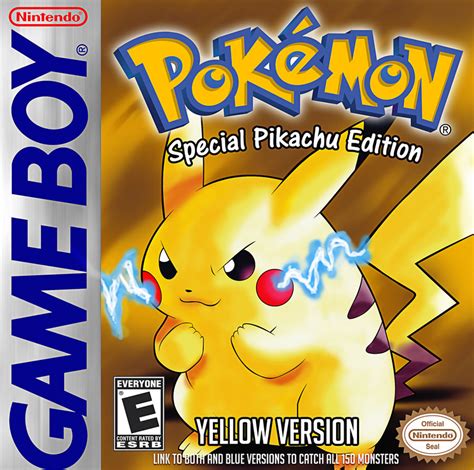 Pokemon yellow cover art by Comunello76 on DeviantArt