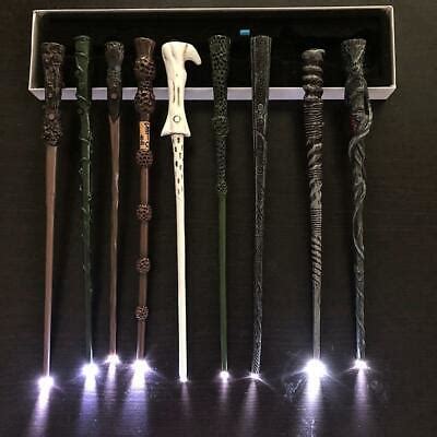 Harry Potter LED Glow Magical Wands-Light UP Magic Hogwarts Wand Many ...