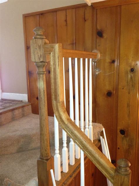 Stair railing replacement in Mechanicsville Virginia by st… | Flickr