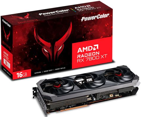 POWERCOLOR Radeon RX 7800 XT Red Devil 16GB Karta graficzna - niskie ...