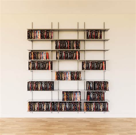 Wall Mounted DVD Storage Shelving – Modern Shelving