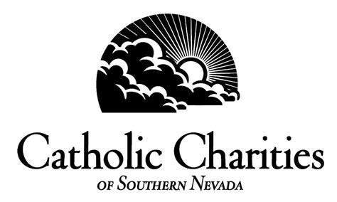 Catholic Charities logo Black | The Firm Public Relations and Marketing