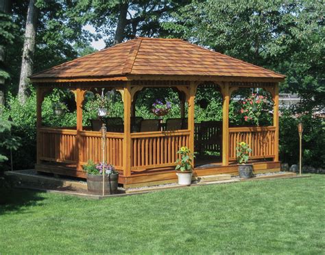 Customer's Photo - 12' x 16' Cedar Gazebo