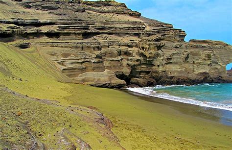 Papakolea Green Sand Beach Hawaii