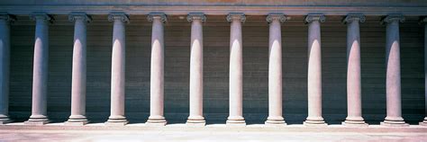 Row Of Columns San Francisco Ca Photograph by Panoramic Images - Fine ...