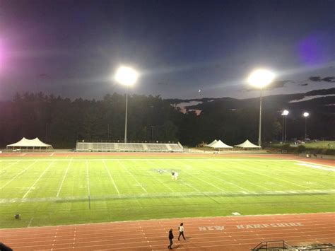 UNH Wildcats on Twitter: "STADIUM UPDATE: Cowell Stadium is lit up for the first time! http://t ...