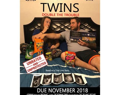 Twins Movie Poster Pregnancy Announcement Social Media Announcement ...