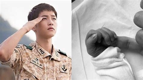 Descendants of the Sun actor Song Joong Ki and wife Katy blessed with ...