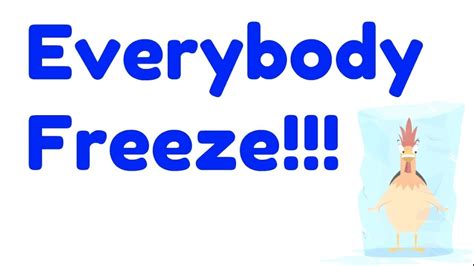 Everybody Freeze - A classroom song with a built in game - YouTube