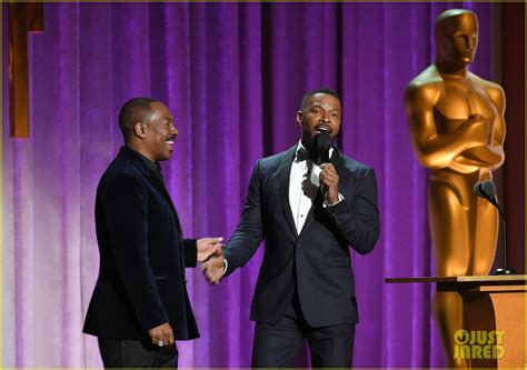 Jamie Foxx & Eddie Murphy Entertain the Crowd at Governors Awards 2019 ...