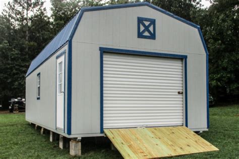 Lofted Garages - Portable Lofted Garage Shed by Countryside Sheds, LLC