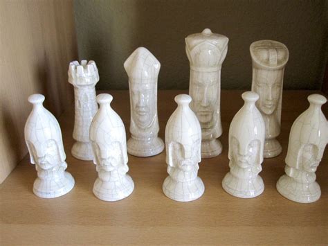 Ceramic Chess Set Handmade - Chess sets, how they are made, where they ...