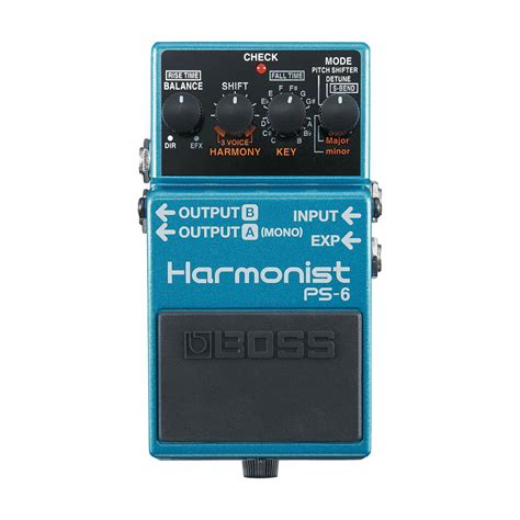 BOSS Guitar Effect Pedals - PS-6 Harmonist Pedal | Mass Street Music