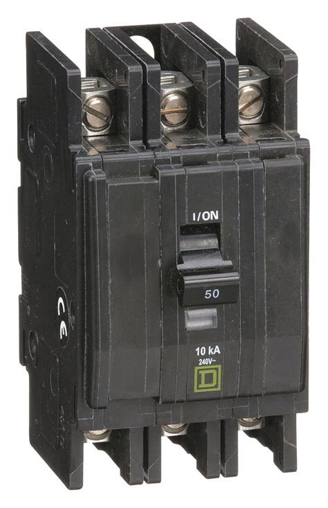 SQUARE D, 50 A, 120/240V AC, Miniature Circuit Breaker - 5U998|QOU350 - Grainger