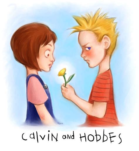 Calvin and Susie by happychild on DeviantArt