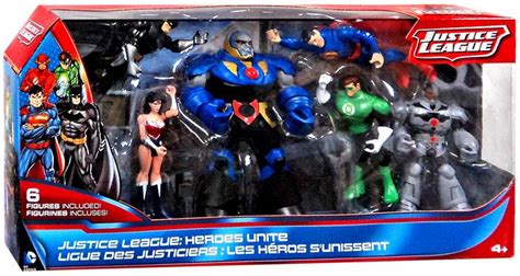 Justice League Heroes Unite 5 Action Figure 6-Pack Mattel Toys - ToyWiz