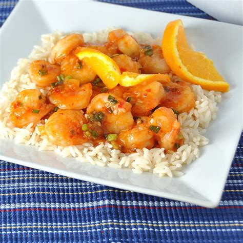 Stir-Fried Shrimp with Spicy Orange Sauce – The Way to His Heart